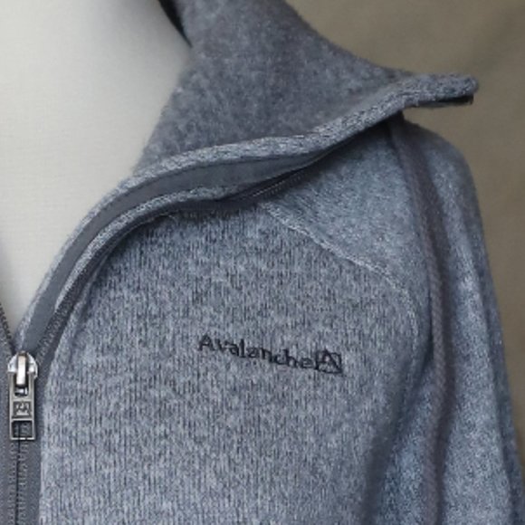 Avalanche women's turtleneck ribbed jacket sz S - Picture 4 of 9